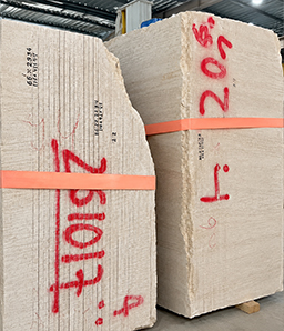 Moca Cream custom cut slabs